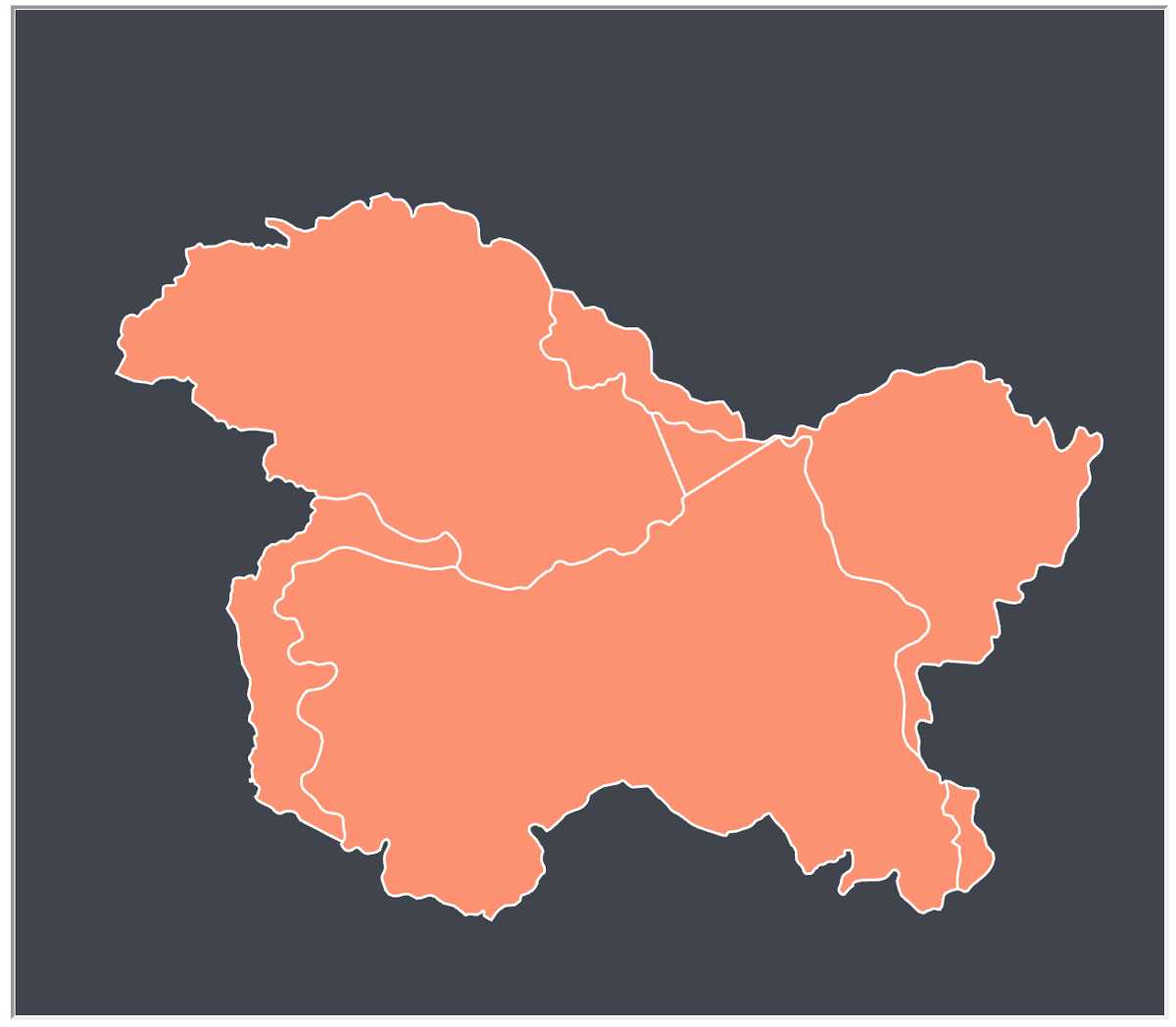 जम्मू-कश्मीर ने सभी प्रशासनिक इकाइयों की सीमाएं फ्रीज कीं